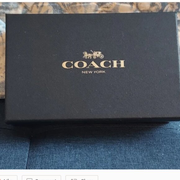 NWT COACH METALLIC GRAPHITE SATCHEL - 3 Piece Set - Coach Leather Edie H… - Picture 9 of 11